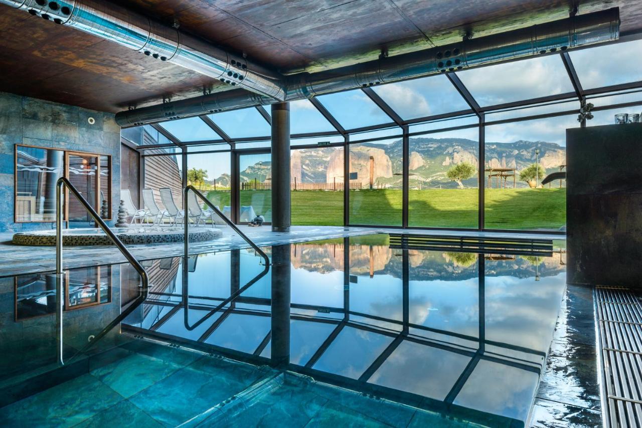 Hotel Spa Aguas De Los Mallos Murillo de Gállego Exteriör bild