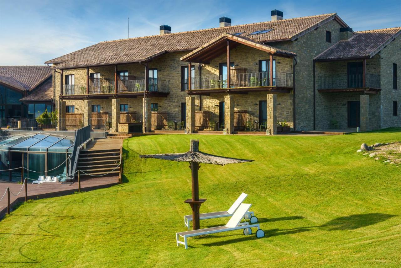 Hotel Spa Aguas De Los Mallos Murillo de Gállego Exteriör bild
