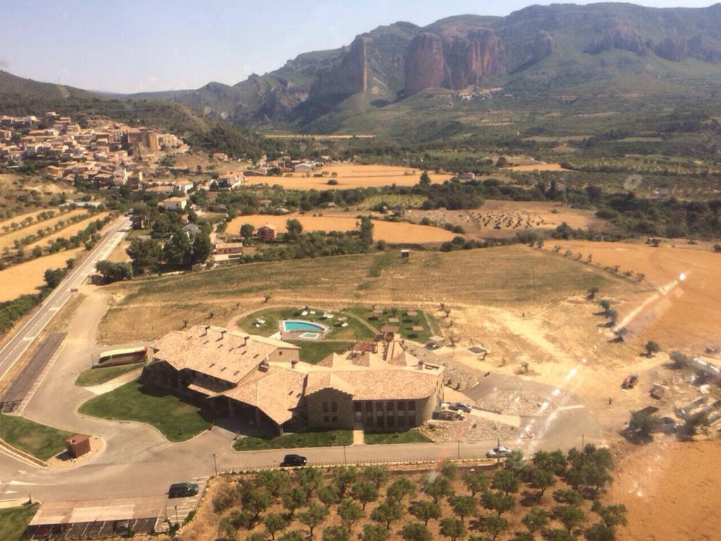 Hotel Spa Aguas De Los Mallos Murillo de Gállego Exteriör bild