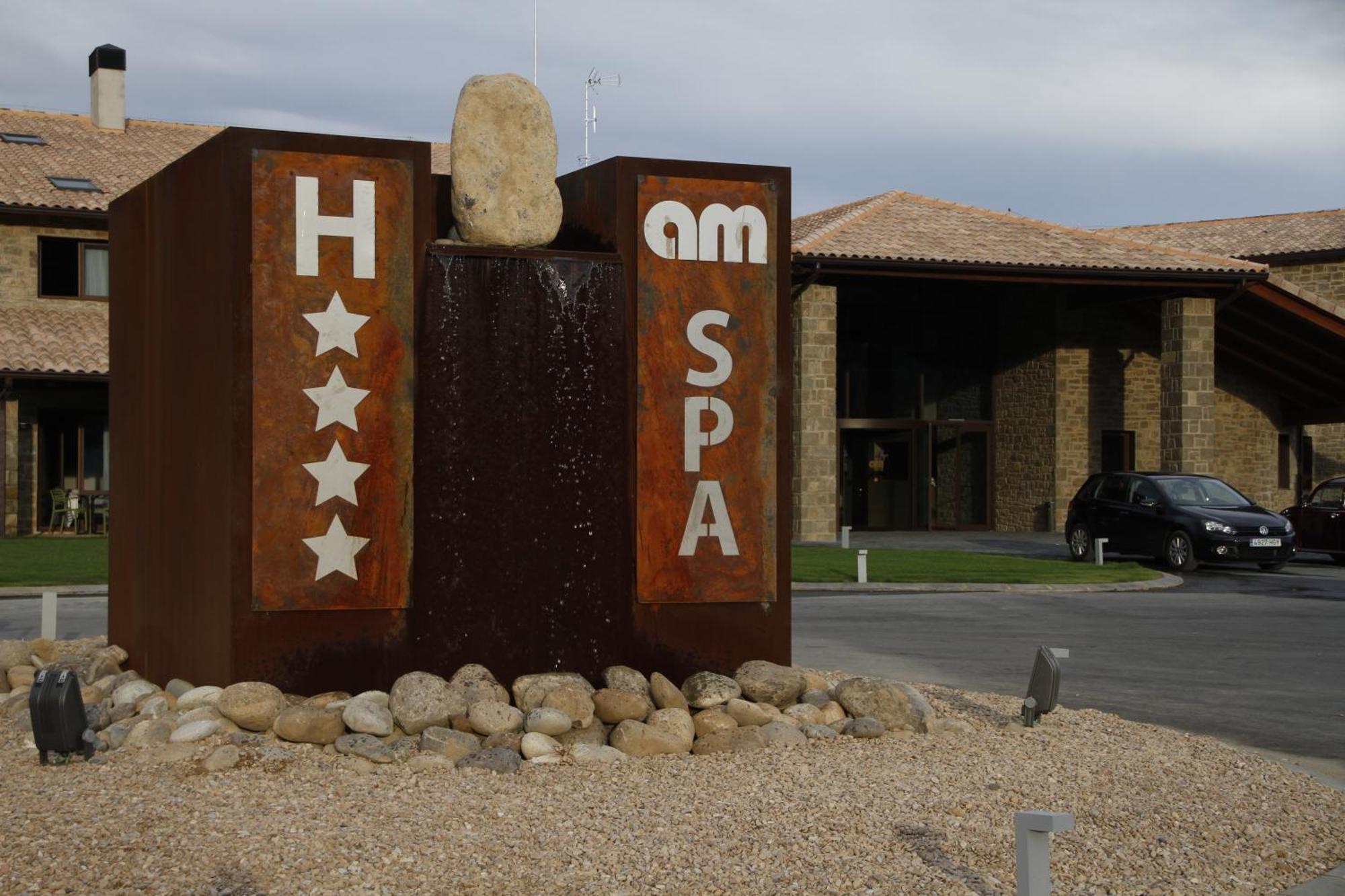 Hotel Spa Aguas De Los Mallos Murillo de Gállego Exteriör bild